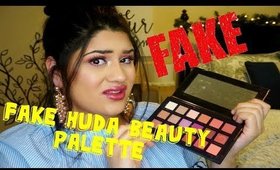I BOUGHT A FAKE HUDA BEAUTY PALETTE
