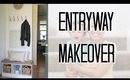 How To - Small Entryway Makeover! Budget Friendly!