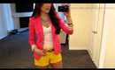 OOTD - Hot Pink Blazer 2.0 - More Fun w/ Color Blocking - Outfit of The Day