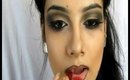 dark vampire inspired makeup look tutorial