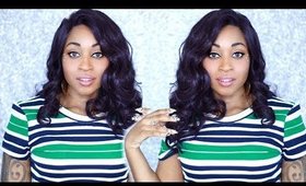 HOW-TO ☆ Bobbi Boss 13X4  Synthetic Frontal MLF230 Josefina Lace Front Wig ☆ HAIRSOFLY☆