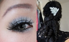 2010 New Year's Eve Makeup & Hair Tutorial with Bonus Feature!
