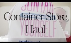 The Container Store Haul | Chicago Beauty Report