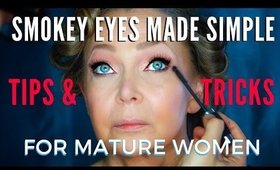 Simple Smokey Eyes For Mature Women Step By Step | mathias4makeup