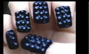 Blackberry Nails [Glitterface Tutorial]