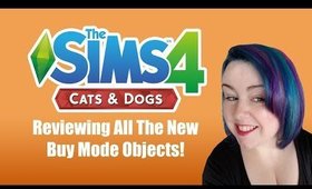 The Sims 4 Cats And Dogs Reviewing All Of The Buy Mode Objects (sneak Peek)