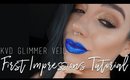 FULL FACE OF FIRST IMPRESSIONS | HIT OR MISS? | KAT VON D GLIMMER VEIL
