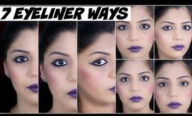 7 Eyeliner Ways To Apply | SuperPrincessjo