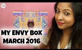 MY ENVY BOX March 2016 | Unboxing and Review | Stacey Castanha