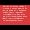 Tip for dry skin
