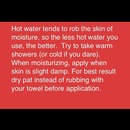 Tip for dry skin