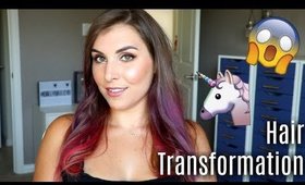 Total Hair Transformation! Temporary Drugstore Hair Color | Bailey B.