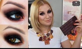 Czekoladowe Smokey Eyes + NIESPODZIANKA + ROZDANIE na 50 000 Subskrybcji