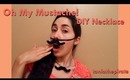 Oh My Mustache! DIY Necklace