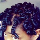 Natural twist out
