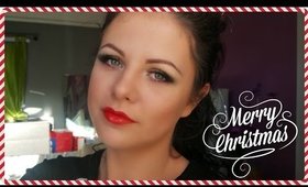 Christmas Inspired Makeup Tutorial | Danielle Scott