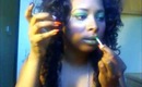 Change Lip Gloss Color to match Eye Shadow by adding pigment powders / Green eyeshadow & lipgloss
