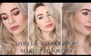 3 LOOKS USING ZOELLA COLOURPOP RANGE | Brunch Date Makeup Tutorial