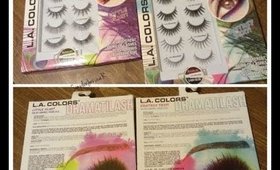 L.A. COLORS Dramatilash False Lash Kit Proudct review