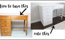 How To Easily Refinish Old Furniture
