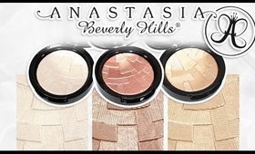 Review & Swatches: ANASTASIA BEVERLY HILL Illuminators | Highlighters + Dupes!
