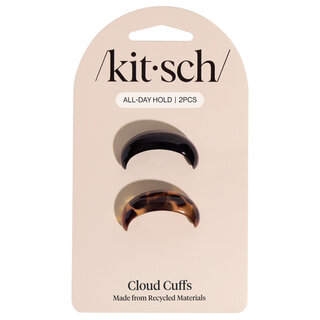 Kitsch Recycled Plastic Small Cloud Cuffs