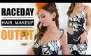 GRWM: Race Day Hair, Makeup & Outfit