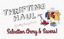 Thrifting Haulage | Salvation Army & Savers | PrettyThingsRock