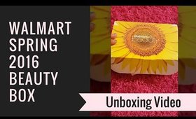 Walmart Beauty Box Spring 2016 Unboxing