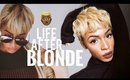 Life After Going Blonde: Conditioning and Toning Blonde Natural Hair ▸ VICKYLOGAN