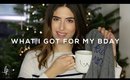 WHAT I GOT FOR MY BIRTHDAY | Lily Pebbles