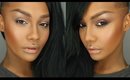 DAY TO NIGHT GLAM FT. L'OREAL LA PALETTE NUDE 2 | SONJDRADELUXE