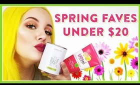 SPRING FAVORITES UNDER $20! (MAKEUP, SKINCARE, DECOR)