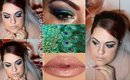 Peacock Modern Bride Eyes - Maquillaje De Novia Moderno Pavoreal