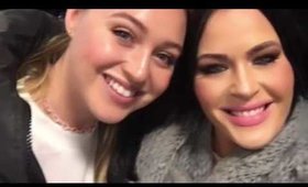 GIRLS NIGHT OUT!! BEAUTY GURUS , ISKRA LAWRENCE,  MAKE UP FOREVER  & MoRe!! NYC VLOG