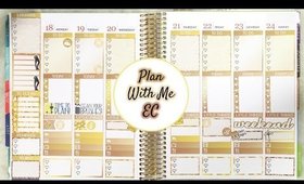 Plan With Me | Gold & Copper (Erin Condren Vertical)