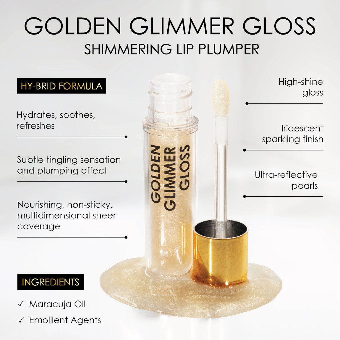 Natasha Denona Golden Glimmer Gloss | Beautylish