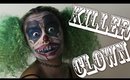 Killer Clown Makeup Tutorial | How to be a Scary Clown for Halloween