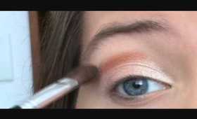 Copper Eyes Tutorial Using MAC Peacocky