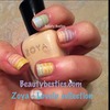 Zoya - Lovely collection nail art