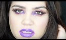 Holiday Pop of Color Look | Purple