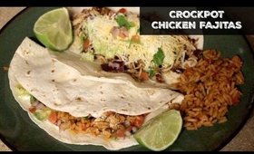 How To: Crockpot Chicken Fajitas!!