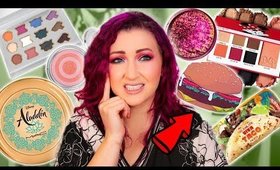 NEW MAKEUP RELEASES 2019: The Good, The Bad, & The Boring(BURGER Palettes?! Marvel, Minnie, Aladdin)
