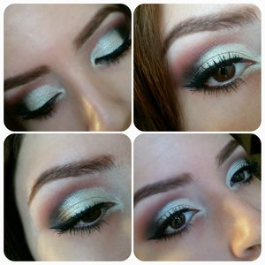 I love the colors in this look, somehow it reminds me of the sea 😄 I would love to hear what you think. Keep in mind Im just a beginner 😇❤