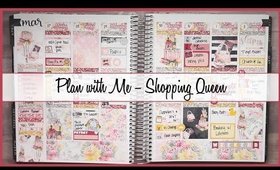 Plan with Me | Shopping Queen (Erin Condren Vertical)