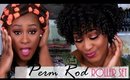Perm Rod Set on Natural Hair (Flawless Curls) | Shlinda1