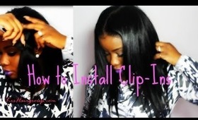 How to Install clip-ins ♥