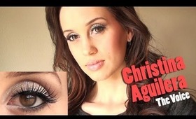 THE VOICE Christina Aguilera Makeup Tutorial