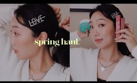 SPRING HAUL | Yesstyle, Stylekorean, Stylenanda, Glossier, etc.