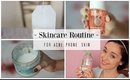 MY SKINCARE ROUTINE - sensitive acne prone skin - Patty Sway